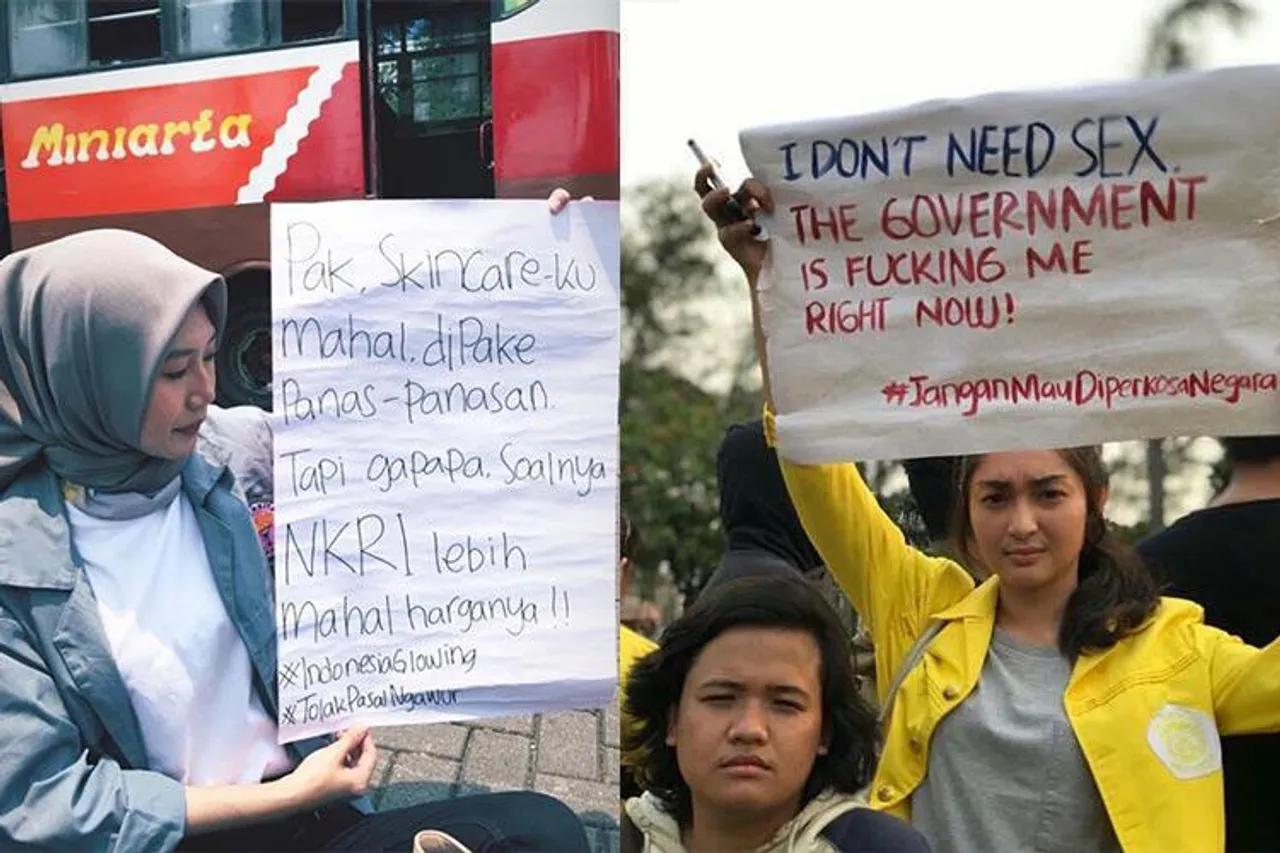 Meme Lucu Demo Mahasiswa Hingga Awkarin Bagikan Makanan Jadi Viral