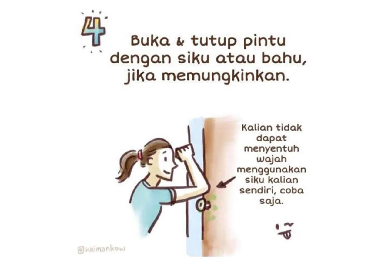 Ilustrasi Menarik Bagaimana Virus Corona Menyebar & Pencegahannya
