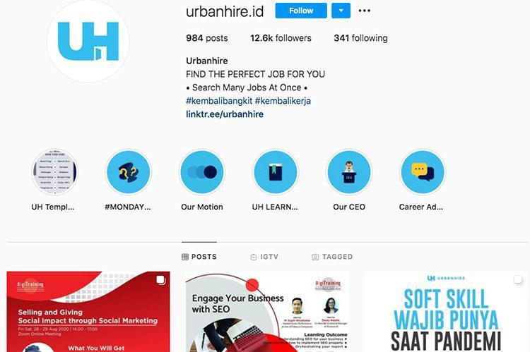 7 Akun di Instagram yang Kasih Lowongan Kerja Terpercaya