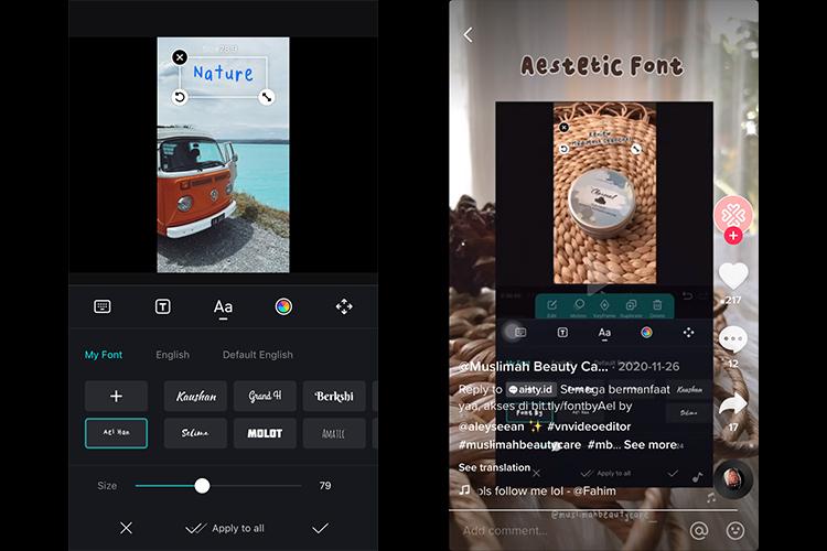 Cara Menggunakan Font Aesthetic yang Viral di TikTok