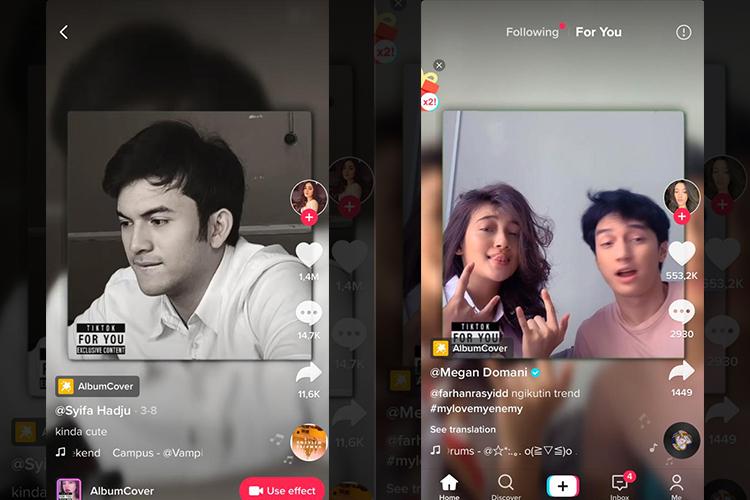 10 Efek TikTok yang Viral dan Sering Digunakan Selebgram