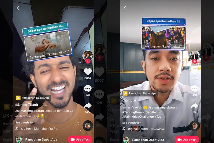 10 Efek TikTok yang Viral dan Sering Digunakan Selebgram