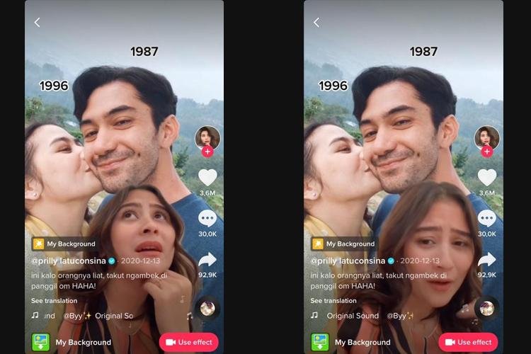 10 Efek TikTok yang Viral dan Sering Digunakan Selebgram