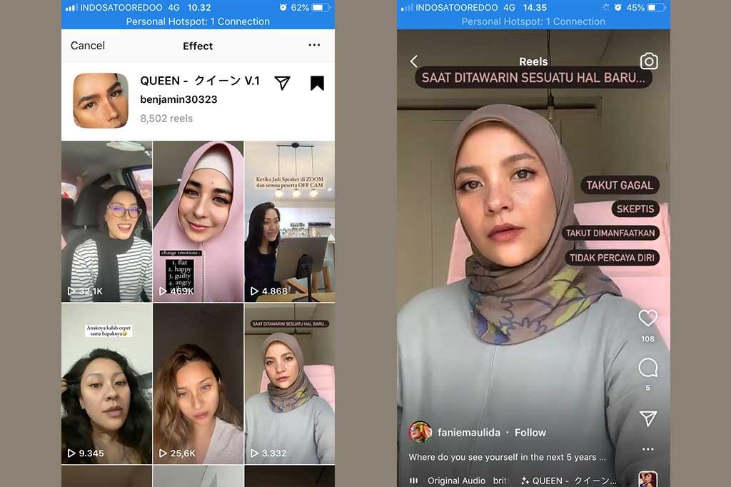 Kumpulan Filter Instagram yang Buat Foto Selfie Makin Glow Up