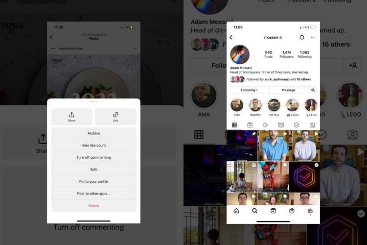 Fitur Terbaru Instagram Bisa Pin Feed dan Reels Lebih Lama