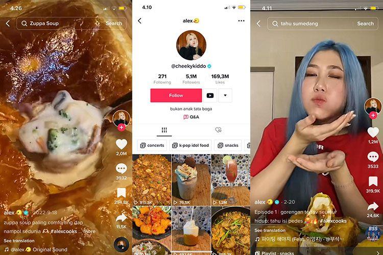 Rekomendasi Akun TikTok dengan Konten Masak Simple