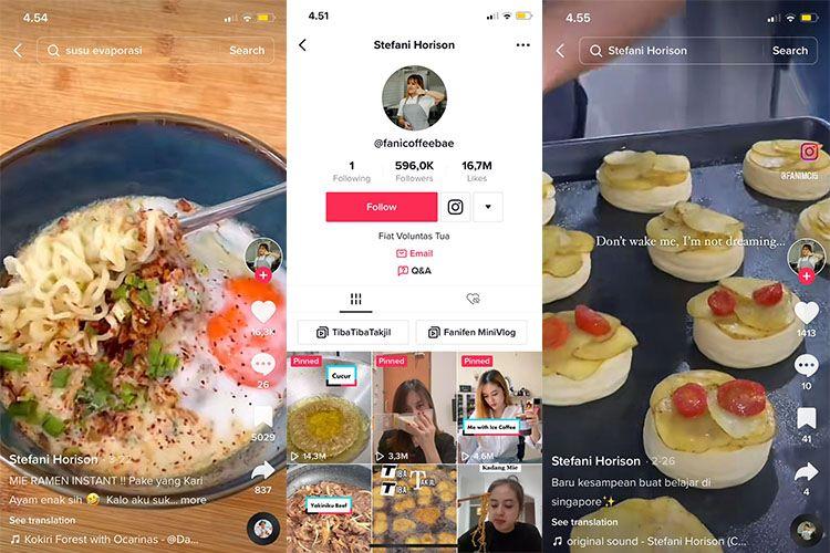 Rekomendasi Akun TikTok dengan Konten Masak Simple