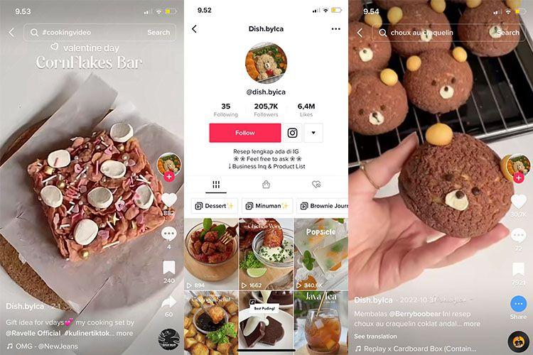 Rekomendasi Akun TikTok dengan Konten Masak Simple