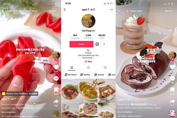 Rekomendasi Akun TikTok dengan Konten Masak Simple