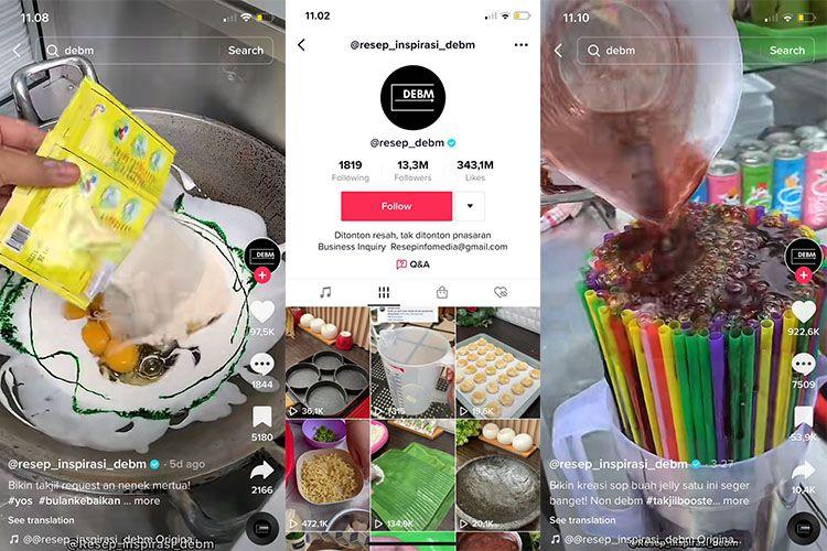 Rekomendasi Akun TikTok dengan Konten Masak Simple