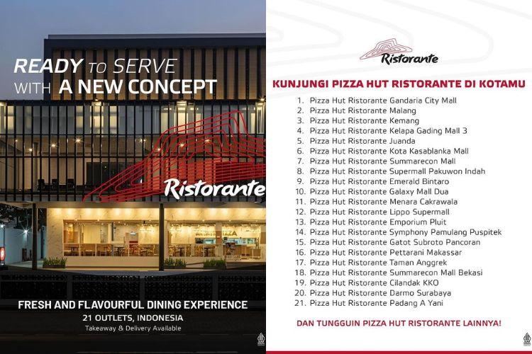 Mengulik Alasan Pizza Hut Ganti Nama Jadi Ristorante